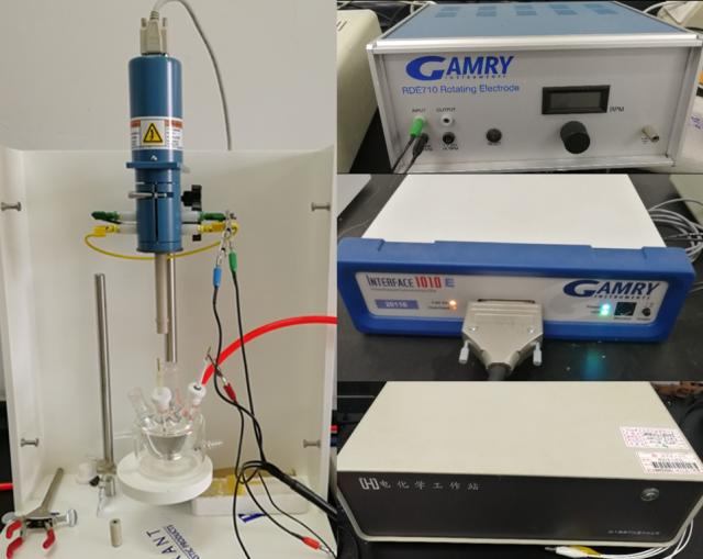 旋转圆盘电极和电化学工作站